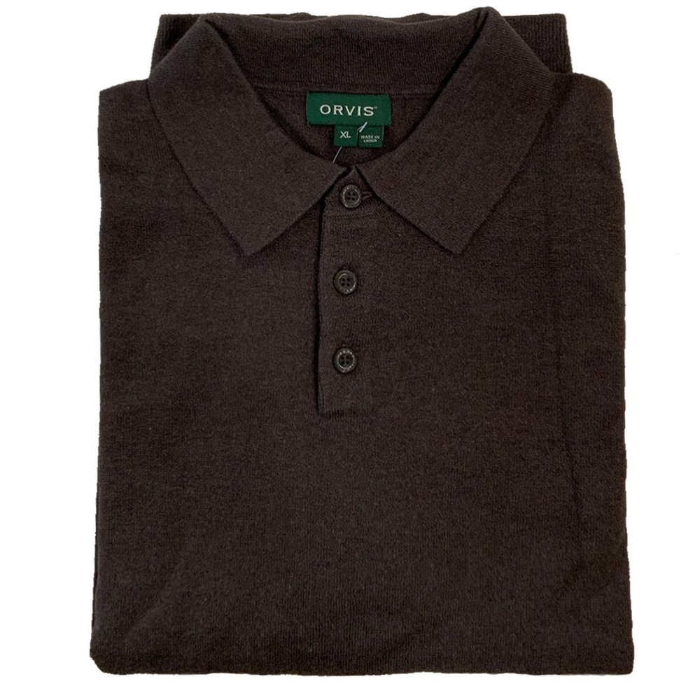 NWT Gray Orvis Polo Shirt
